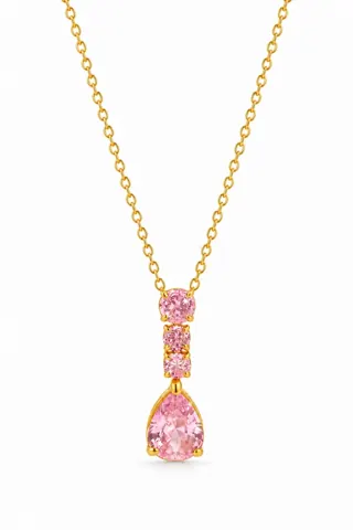 MIRA PINK NECKLACE | BAY — produktfoto