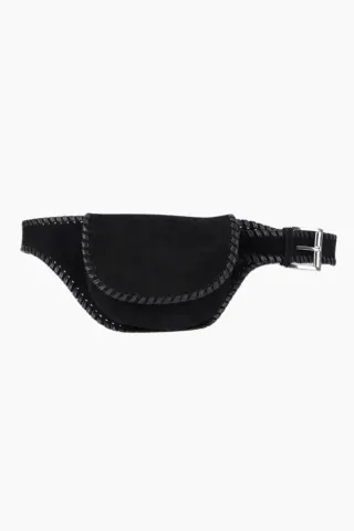 Eliza Braided Belt - Black - Silfen Studio — produktfoto