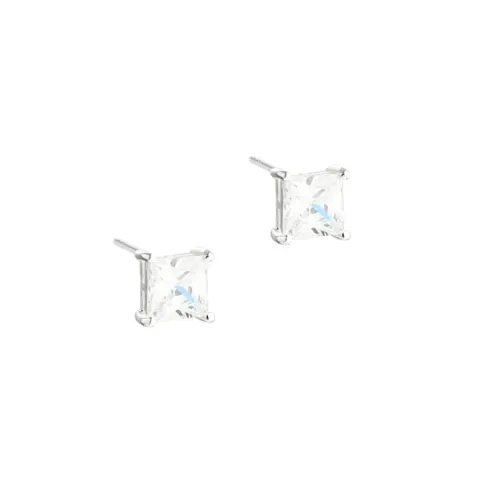 EDGE LARGE EARSTUD |  SILVER — produktfoto
