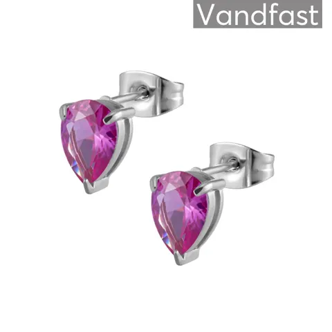ANNEBRAUNER Waterdrop Rose Øreringe — produktfoto