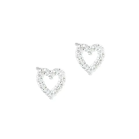 SMALL TEA EARSTUD  | SILVER — produktfoto
