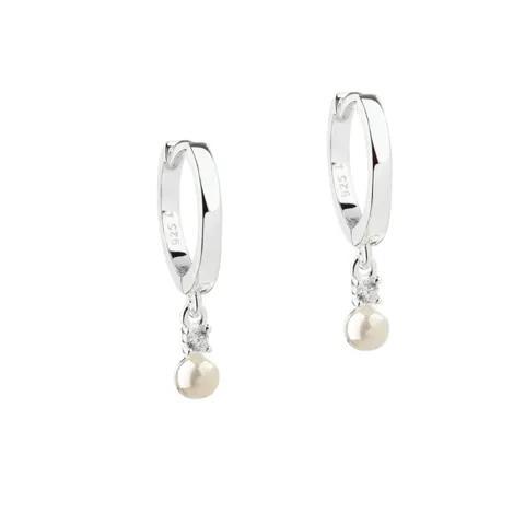 *DARLING BUBBELS MAREN HOOP | SILVER — produktfoto