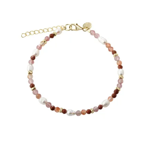 PEACHY BRACELET  | GOLDEN — produktfoto