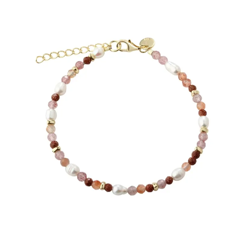 PEACHY BRACELET  | GOLDEN — produktfoto