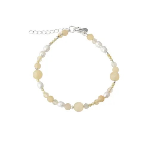 MOONLIGHT PEARL BRACELET | SILVER — produktfoto