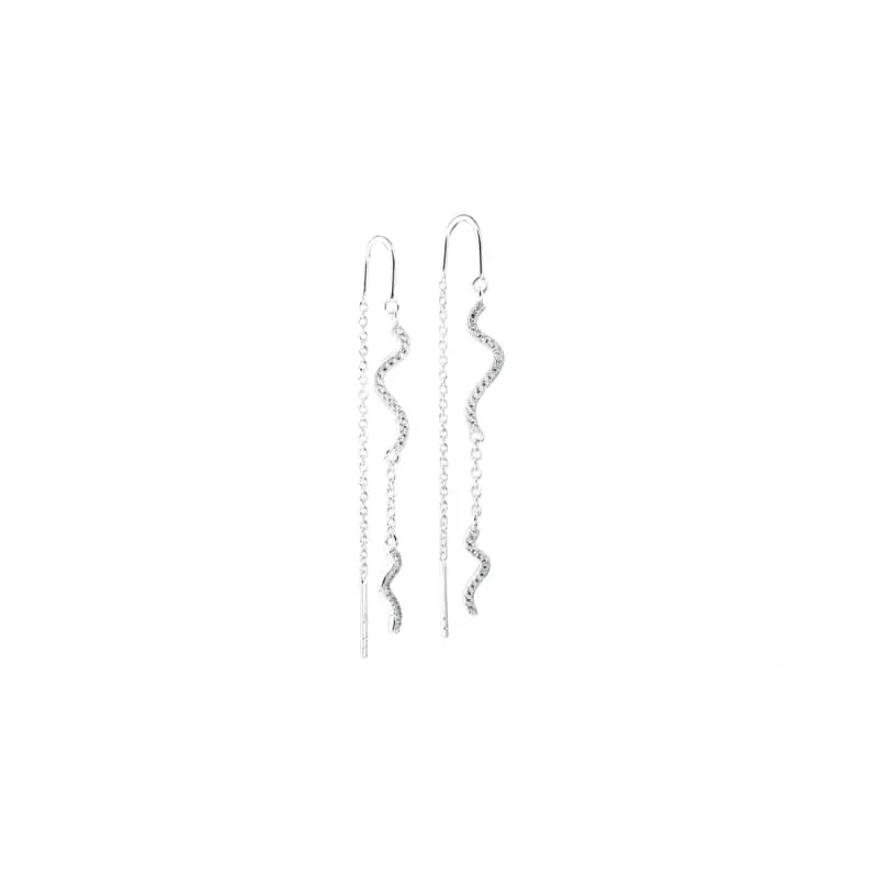 CURVA  EARTHREAD | SILVER — produktfoto