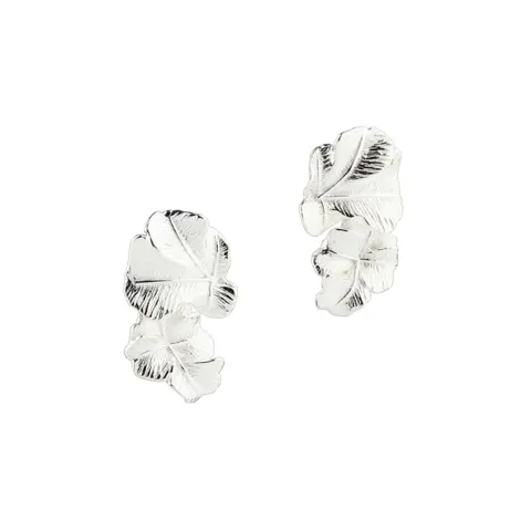 FOLIO BIG EARSTUD | SILVER — produktfoto