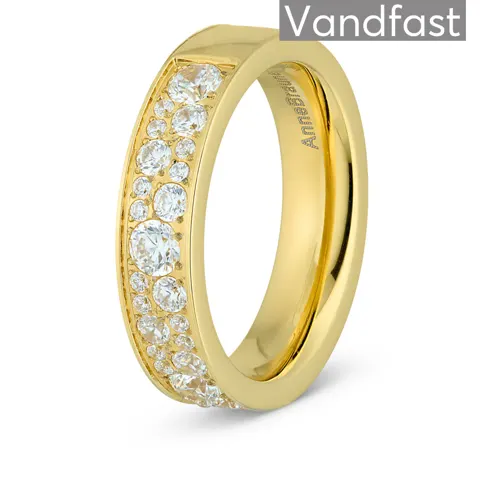 ANNEBRAUNER Sparkling Ring 18K Guldbelagt — produktfoto