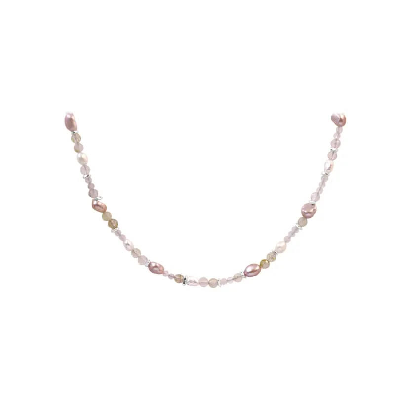*FRESA ROSE NECKLACE  |  SILVER — produktfoto