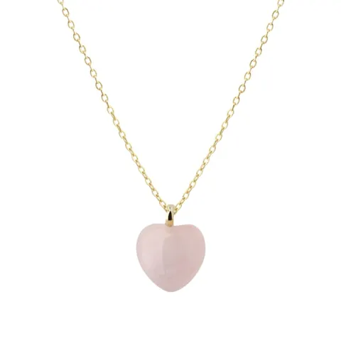 GRACE HEART NECKLACE | GOLDEN — produktfoto