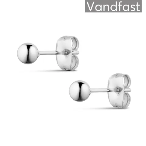 ANNEBRAUNER Ball Studs Øreringe - 4 mm — produktfoto
