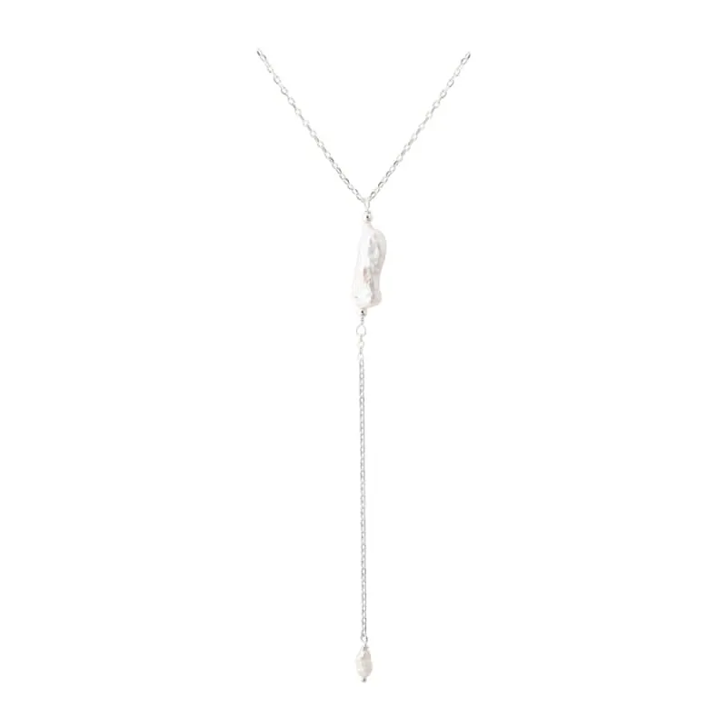 MOONLIGHT NECKLACE | SILVER — produktfoto