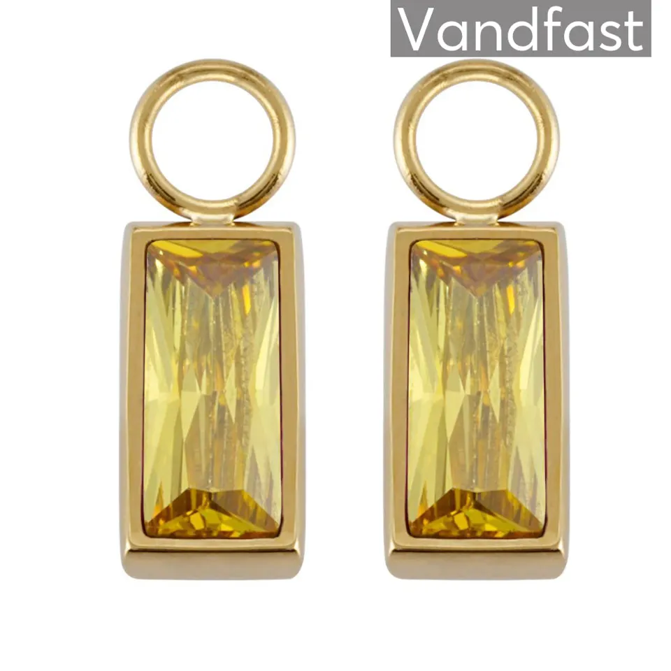 ANNEBRAUNER Empress Drops Yellow 18K Guldbelagt — produktfoto