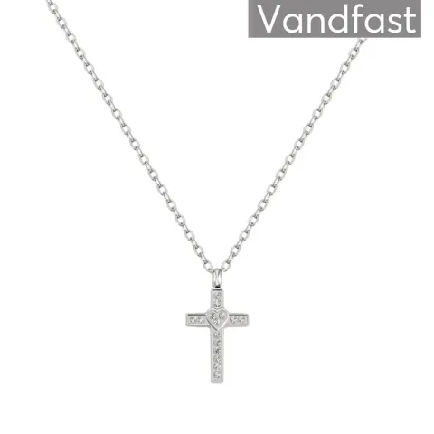 ANNEBRAUNER Cross Deluxe Halskæde — produktfoto