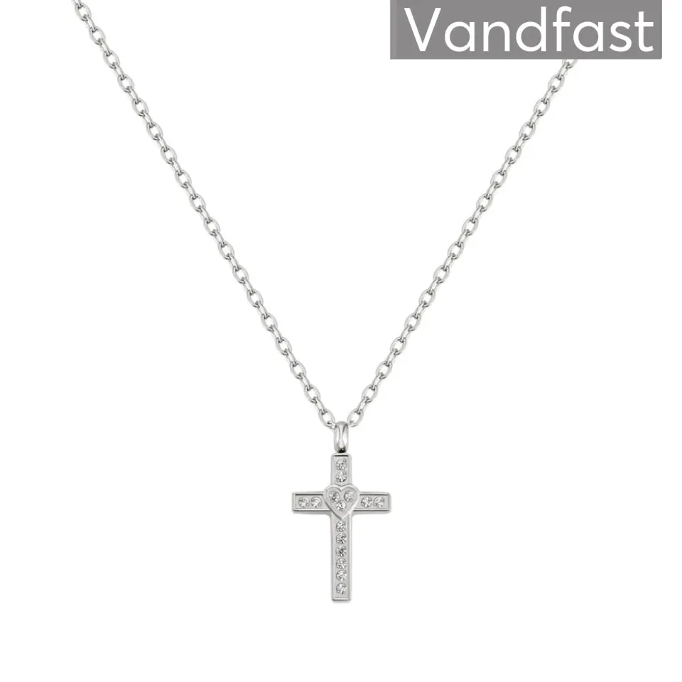 ANNEBRAUNER Cross Deluxe Halskæde — produktfoto