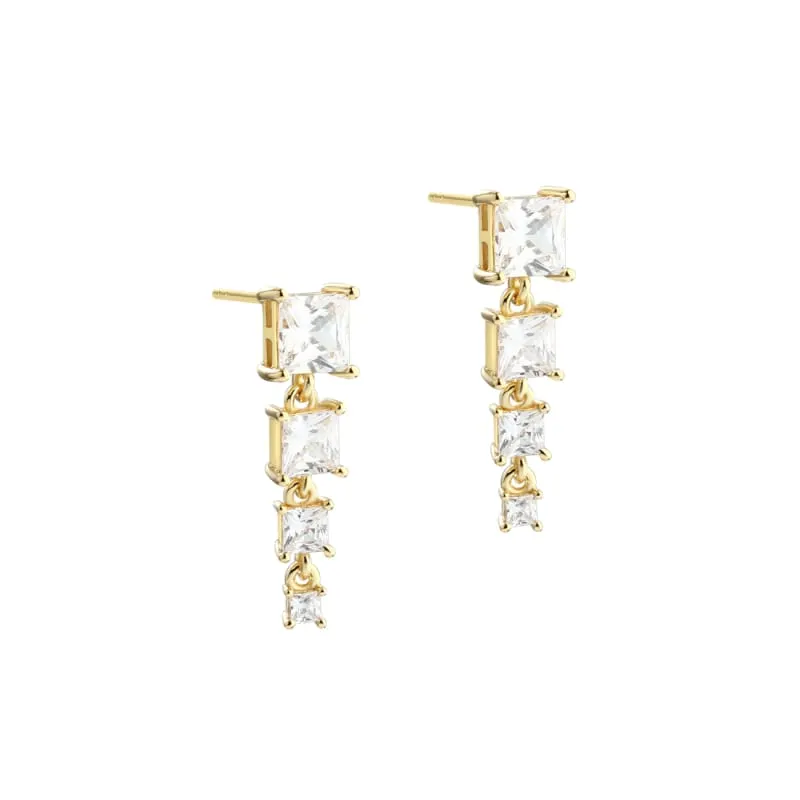 *EDGE LONG EARSTUD |  GOLDEN — produktfoto