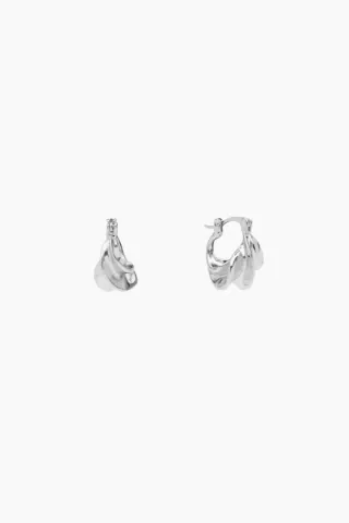 Afrika Petite Earring - Silverplated - Pico — produktfoto