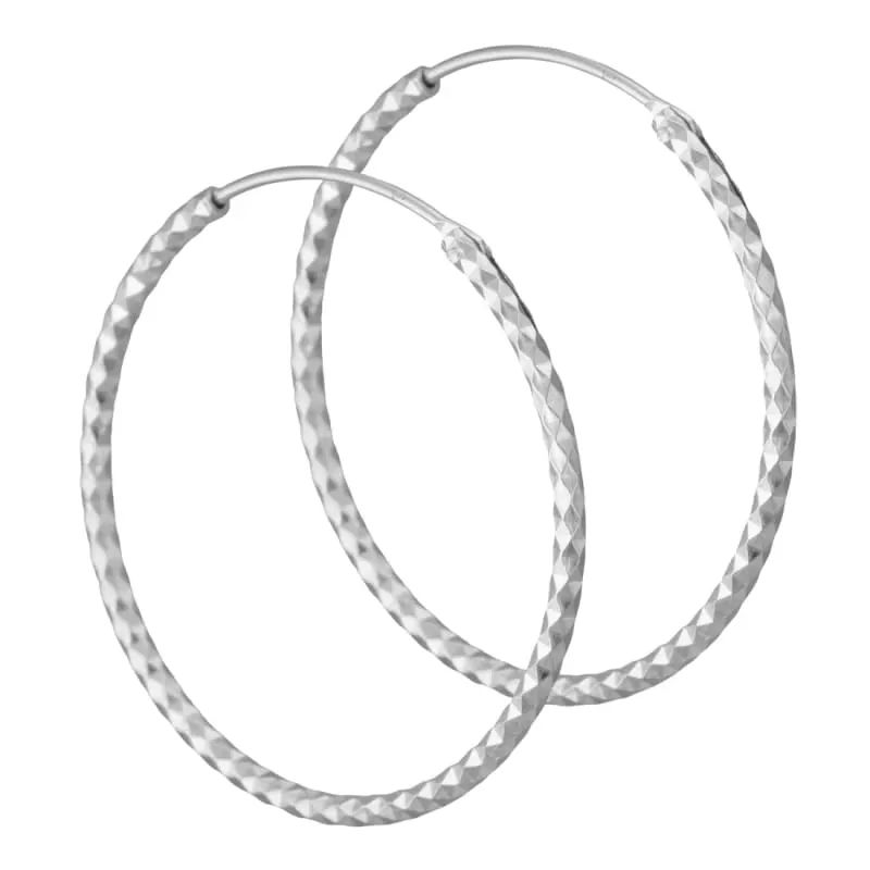 *DONNA HOOPS | SILVER — produktfoto