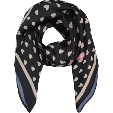 Marta du Chateau dame tørklæde MdcFinja BA-Scarf - Black4250 — produktfoto
