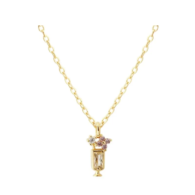 DRINK NECKLACE | GOLDEN — produktfoto