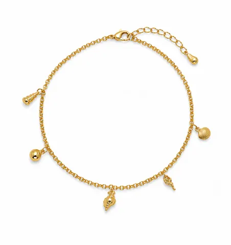 COSTA ANKLET | GOLDEN — produktfoto