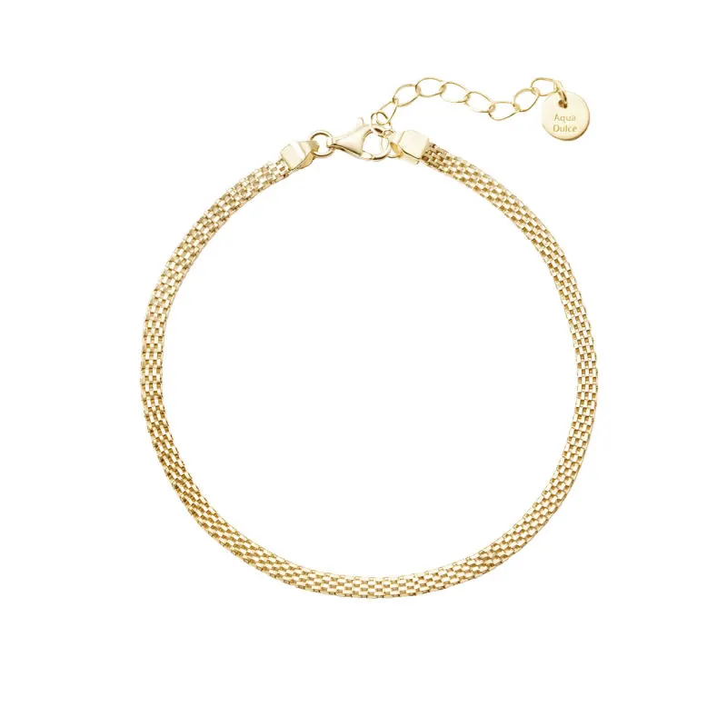 FLATA BRACELET | GOLDEN — produktfoto