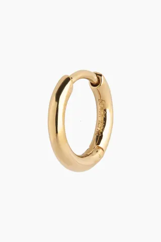 Marco 6 Huggie - Goldplated Silver - Maria Black — produktfoto