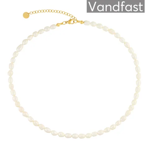 ANNEBRAUNER Pearl Halskæde 18K Guldbelagt — produktfoto