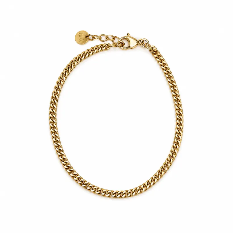 FLOWY PANZER ANKLET | BAY — produktfoto