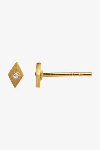 Petit Harlekin Earring Piece - Gold - Stine A — produktfoto