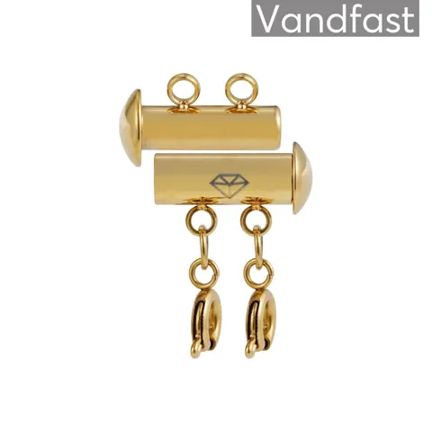 ANNEBRAUNER Magnetic 2 Clasp 18K Guldbelagt — produktfoto