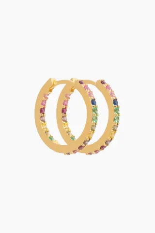 Rainy Medium Hoops - Multi - Pico — produktfoto