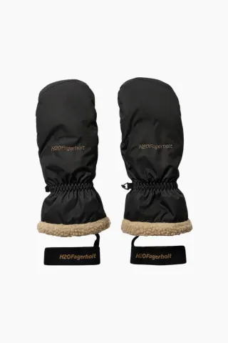 Pile Gloves - Black - H2O Fagerholt — produktfoto