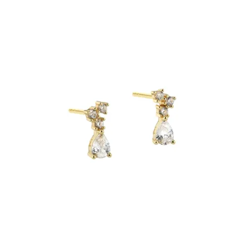 NEW AURA DROP EARSTUD | GOLDEN — produktfoto