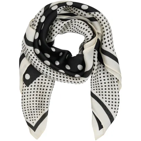 Marta du Chateau dame tørklæde MdcJuline FA-Scarf - Black3854 — produktfoto