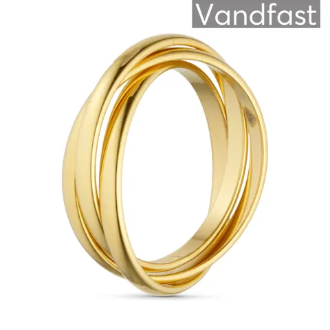 ANNEBRAUNER 3 In 1 Ring 18K Guldbelagt — produktfoto