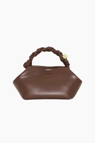 Ganni Bou Bag Small A5906 - Chocolate Fondant - GANNI — produktfoto