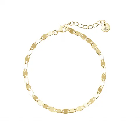 *OVAL BRACELET  |  GOLDEN — produktfoto
