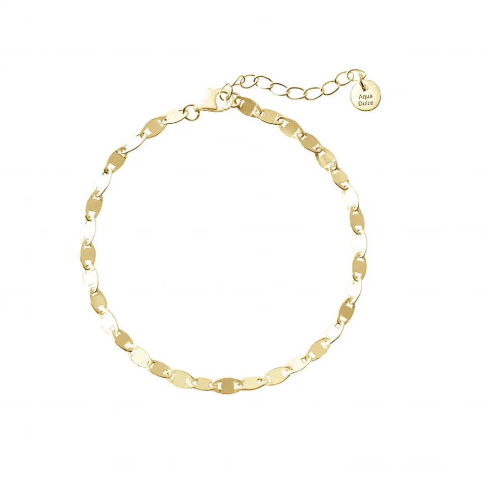 *OVAL BRACELET  |  GOLDEN — produktfoto
