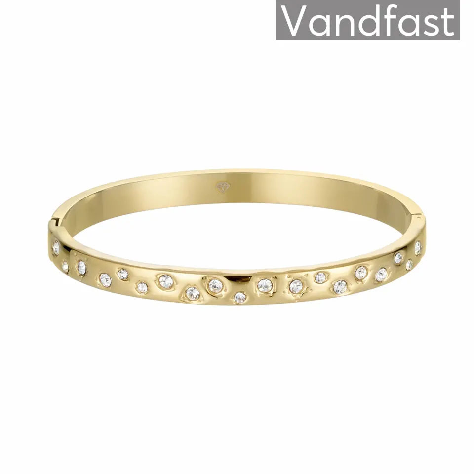 ANNEBRAUNER Zirconia Bangle Armbånd 18K Guldbelagt — produktfoto