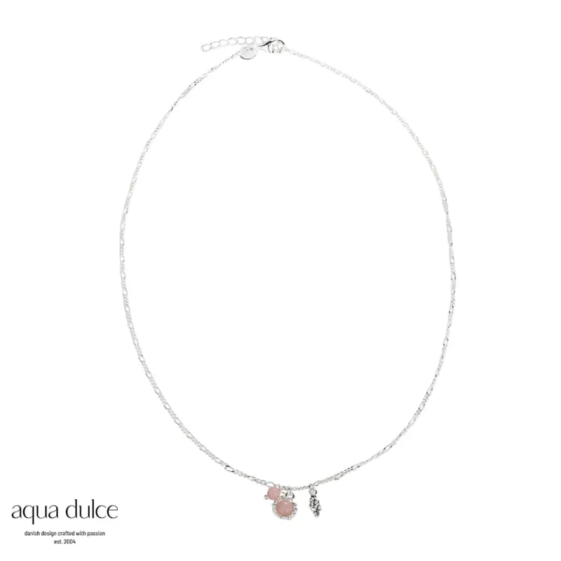 OPAL MILA NECKLACE | SILVER — produktfoto