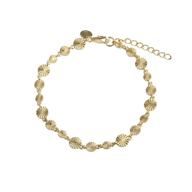 LINE BRACELET | GOLDEN — produktfoto