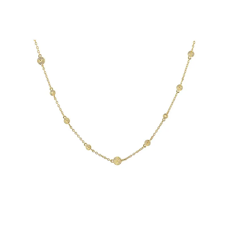 LINE NECKLACE | GOLDEN — produktfoto