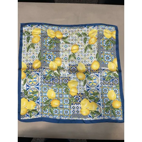 Marta du Chateau dame tørklæde MdcJuline FA-Scarf - Blue3875 — produktfoto