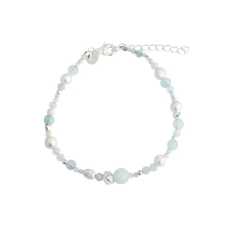 SINNA PEARL BRACELET | SILVER — produktfoto
