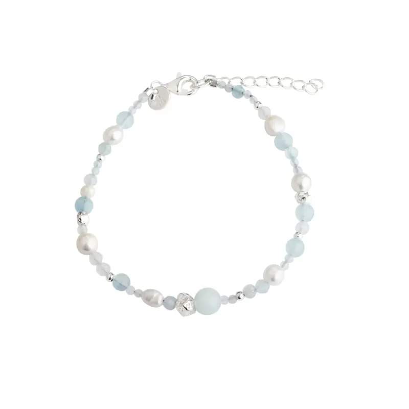 SINNA PEARL BRACELET | SILVER — produktfoto