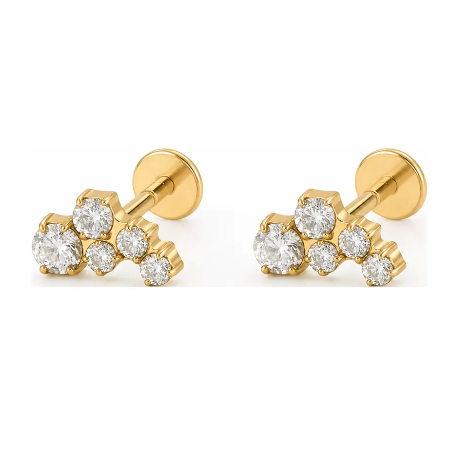 CLAIRE FIVE EARRING | BAY — produktfoto