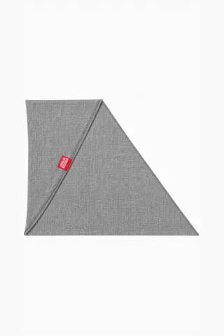 NPS Scarf Triangle Big Wool - Grey Melange - Nørgaard på Strøget — produktfoto