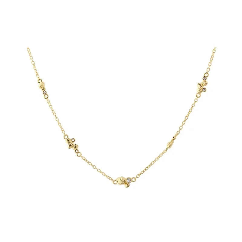 DARLING ROCK NECKLACE | GOLDEN — produktfoto