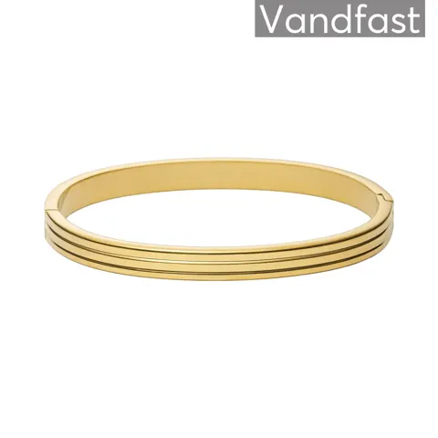 ANNEBRAUNER Classic Bangle Armbånd 18K Guldbelagt — produktfoto